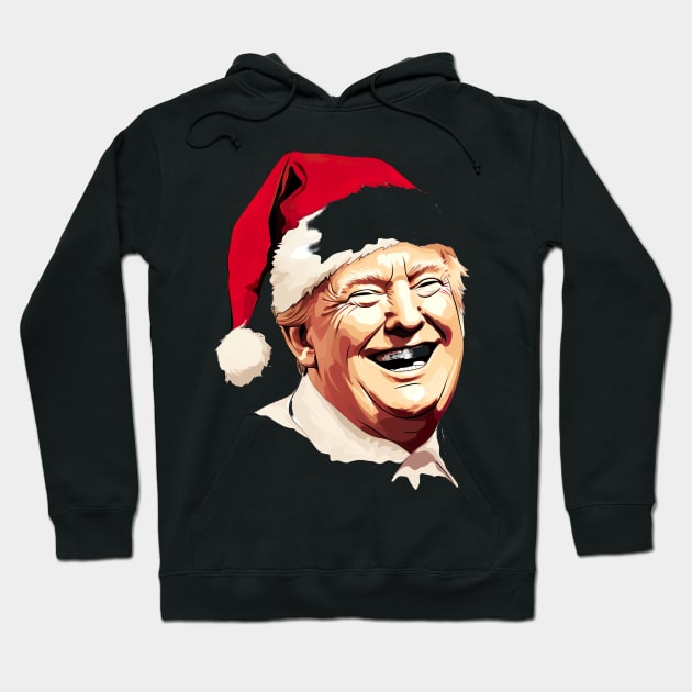 Trump as Santa Hoodie by UmagineArts